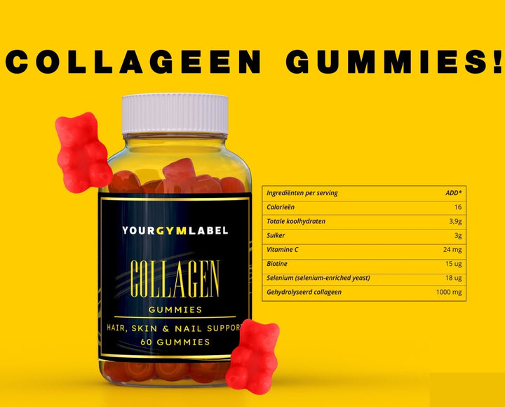 Collageen Gummies 10 potjes - YOURGYMLABEL