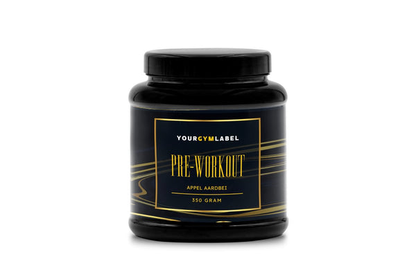 Pre - Workout, Appel & Aardbei - 350gram - YOURGYMLABEL