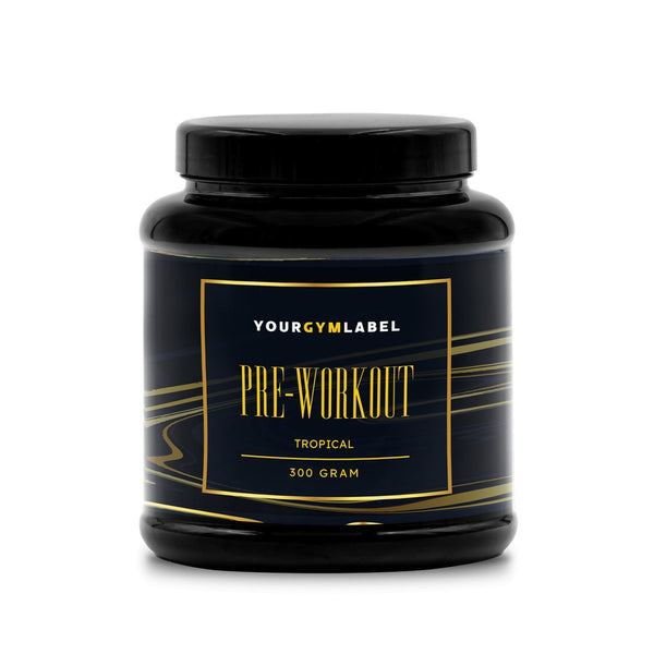 Pre - Workout, Tropical - 300 Gram - YOURGYMLABEL