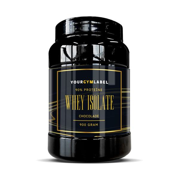 Whey Isolate 90%, Chocolade - 900 Gram - YOURGYMLABEL