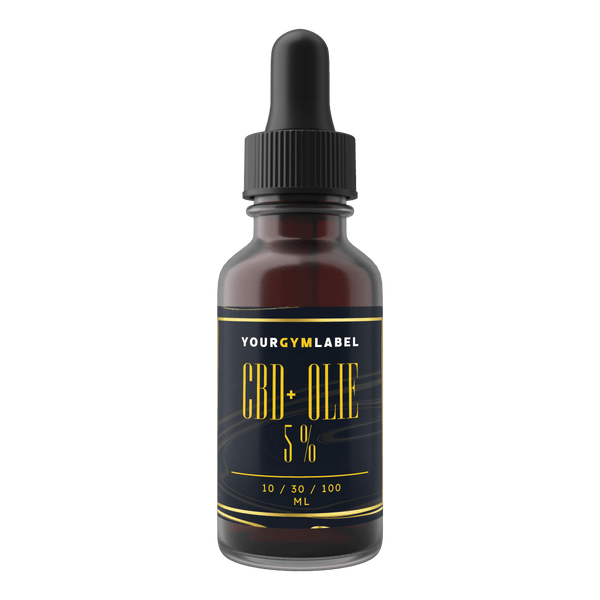 CBD+ Olie 5% - 10/30/100 ml - YOURGYMLABEL