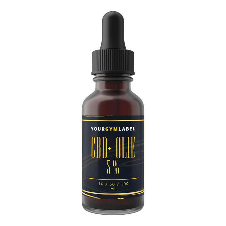 CBD+ Olie 5% - 10/30/100 ml - YOURGYMLABEL