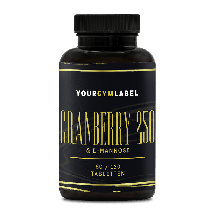 Cranberry 250 34:1 & D-Mannose - 60/120 V-capsules - YOURGYMLABEL