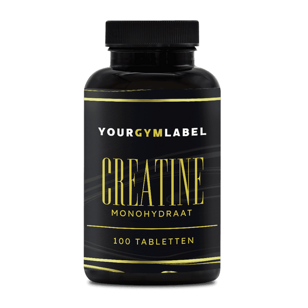 Creatine Monohydraat - 100 Tabletten - YOURGYMLABEL