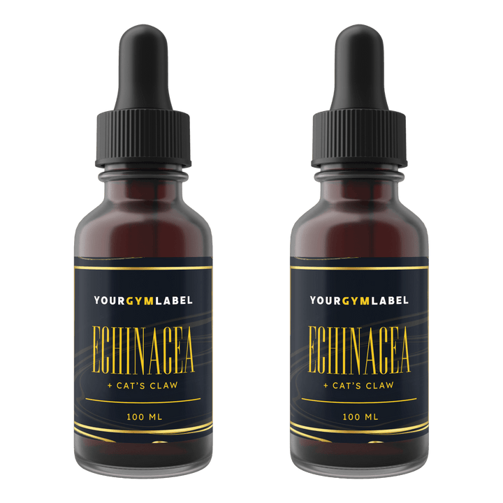 Echinacea + Cat's Claw (1+1 Duo Verpakking) - 100+100 ml - YOURGYMLABEL