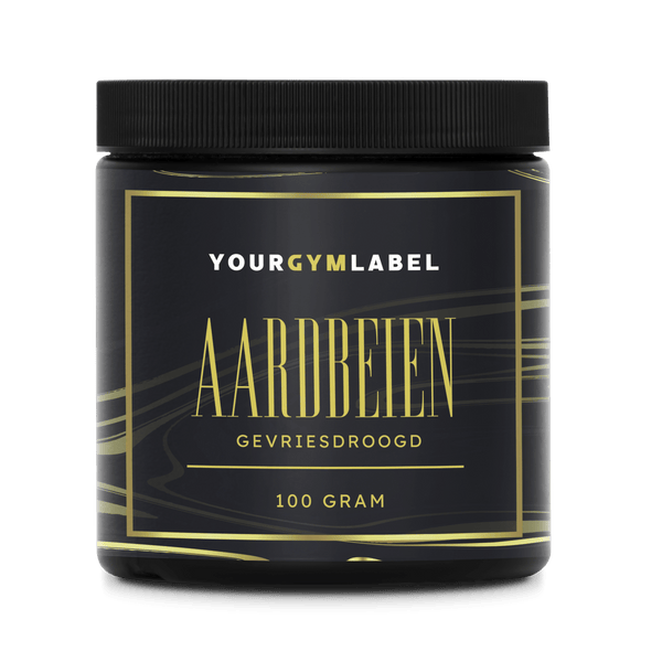 Gevriesdroogde Aardbeien - 100 Gram - YOURGYMLABEL