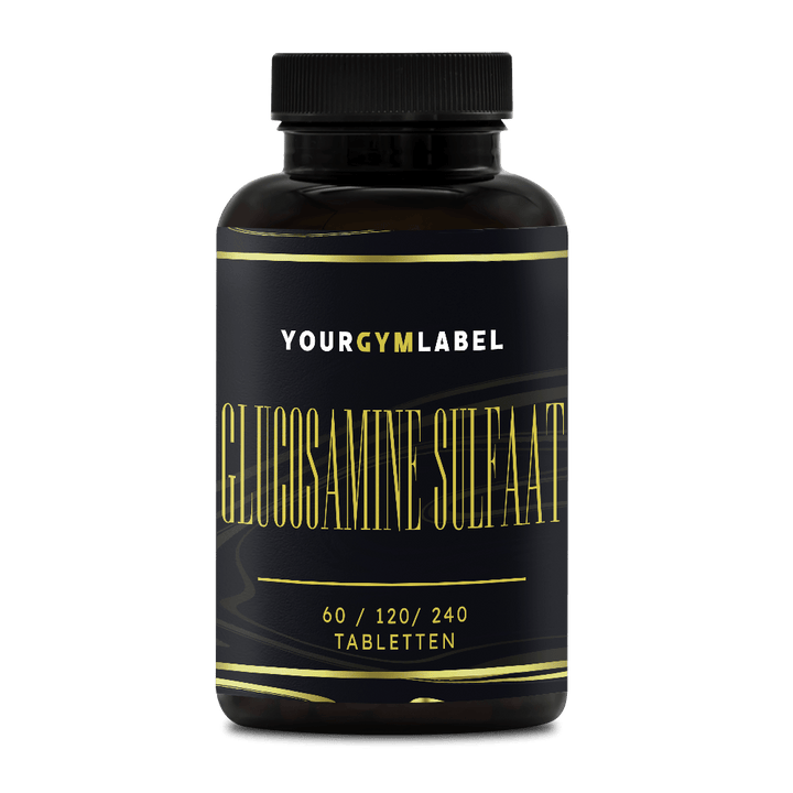 Glucosamine Sulfaat 1500 mg 2 Kcl - 60/120/240 Tabletten - YOURGYMLABEL