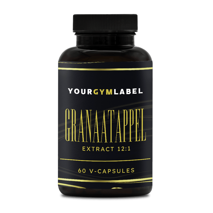 Granaatappel Extract 12:1 - 60 V-capsules - YOURGYMLABEL