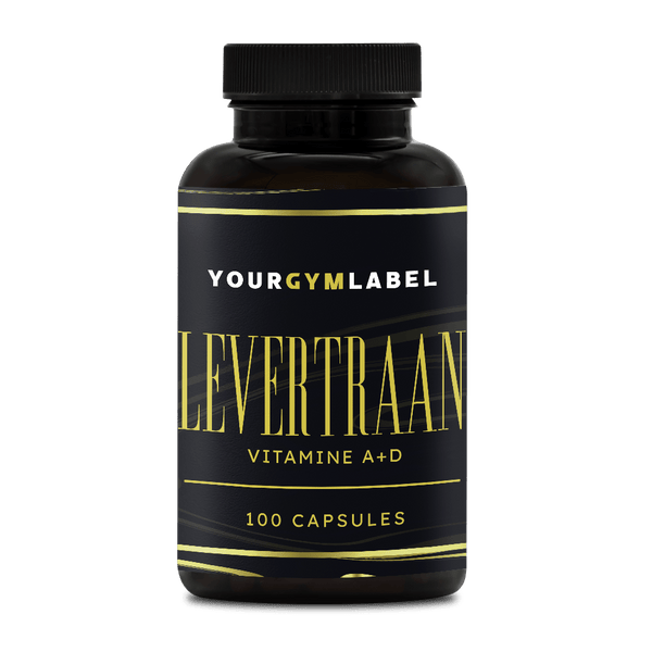 Levertraan (Vitamine A+D) - 100 Capsules - YOURGYMLABEL