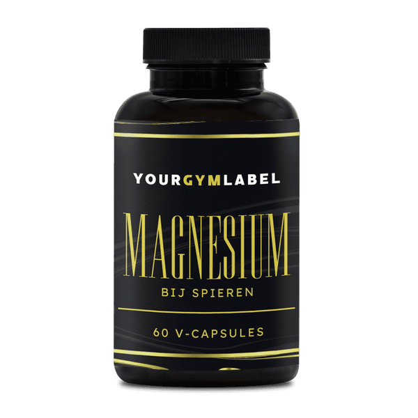 Magnesium bij Spieren - 60 V-capsules - YOURGYMLABEL