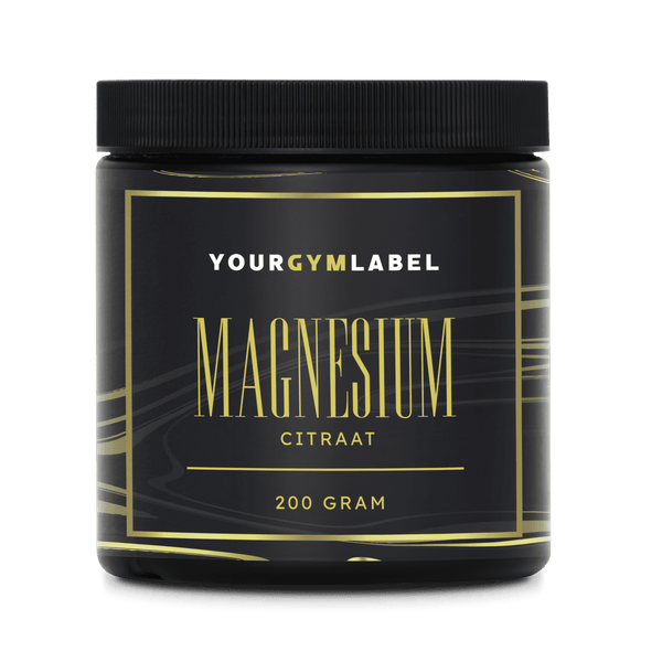 Magnesium Citraat Poeder - 200 Gram - YOURGYMLABEL