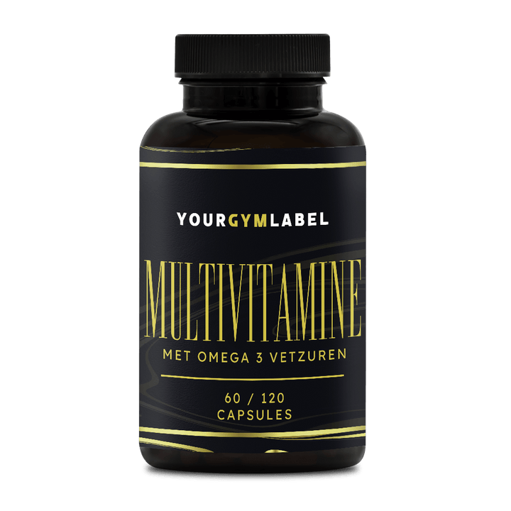 Multivitamine met Omega 3 Vetzuren - 60/120 Capsules - YOURGYMLABEL