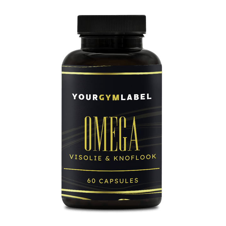 Omega Visolie 1000 mg & Knoflook - 60 Capsules - YOURGYMLABEL