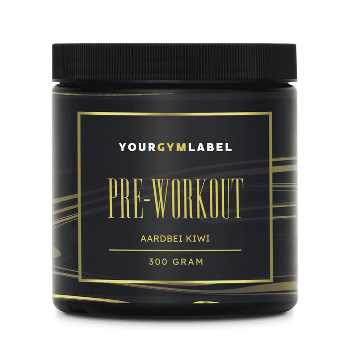 Pre-Workout, Aardbei & Kiwi - 300 Gram - YOURGYMLABEL