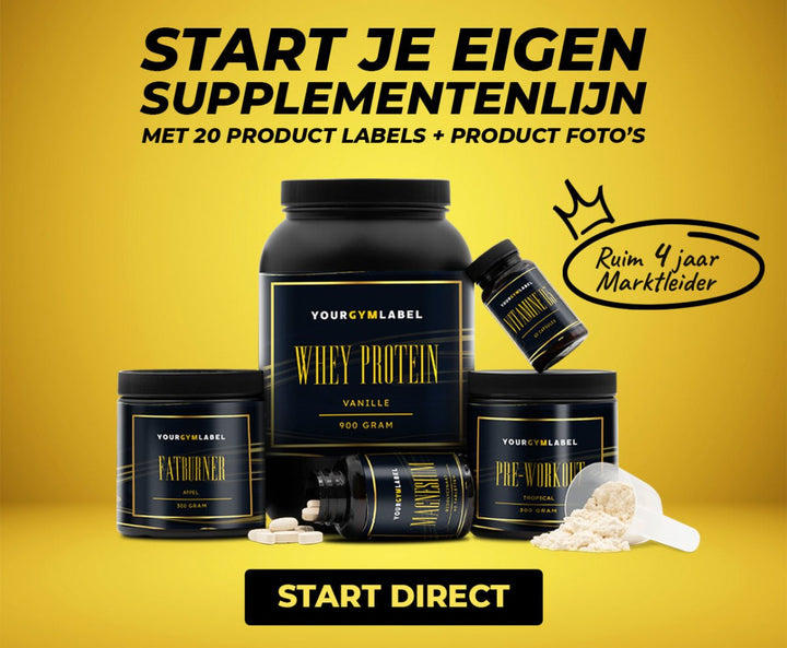 Supplementenlijn Starten - YOURGYMLABEL