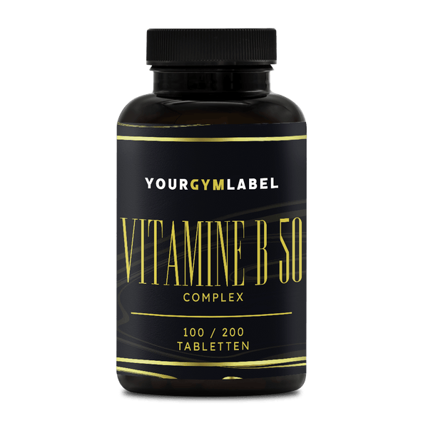 Vitamine B 50 Complex - 100/200 Tabletten - YOURGYMLABEL