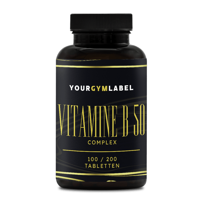 Vitamine B 50 Complex - 100/200 Tabletten - YOURGYMLABEL