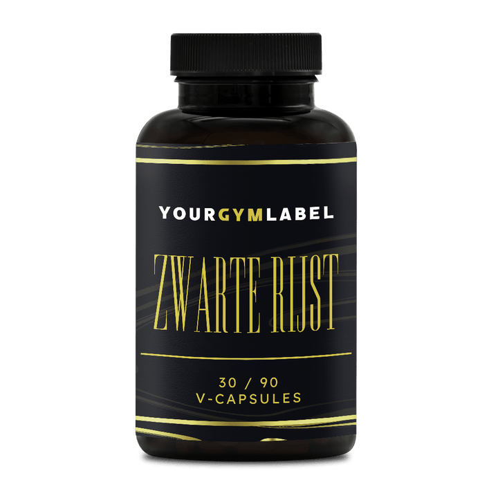 Zwarte Rijst - 30/90 V-capsules - YOURGYMLABEL